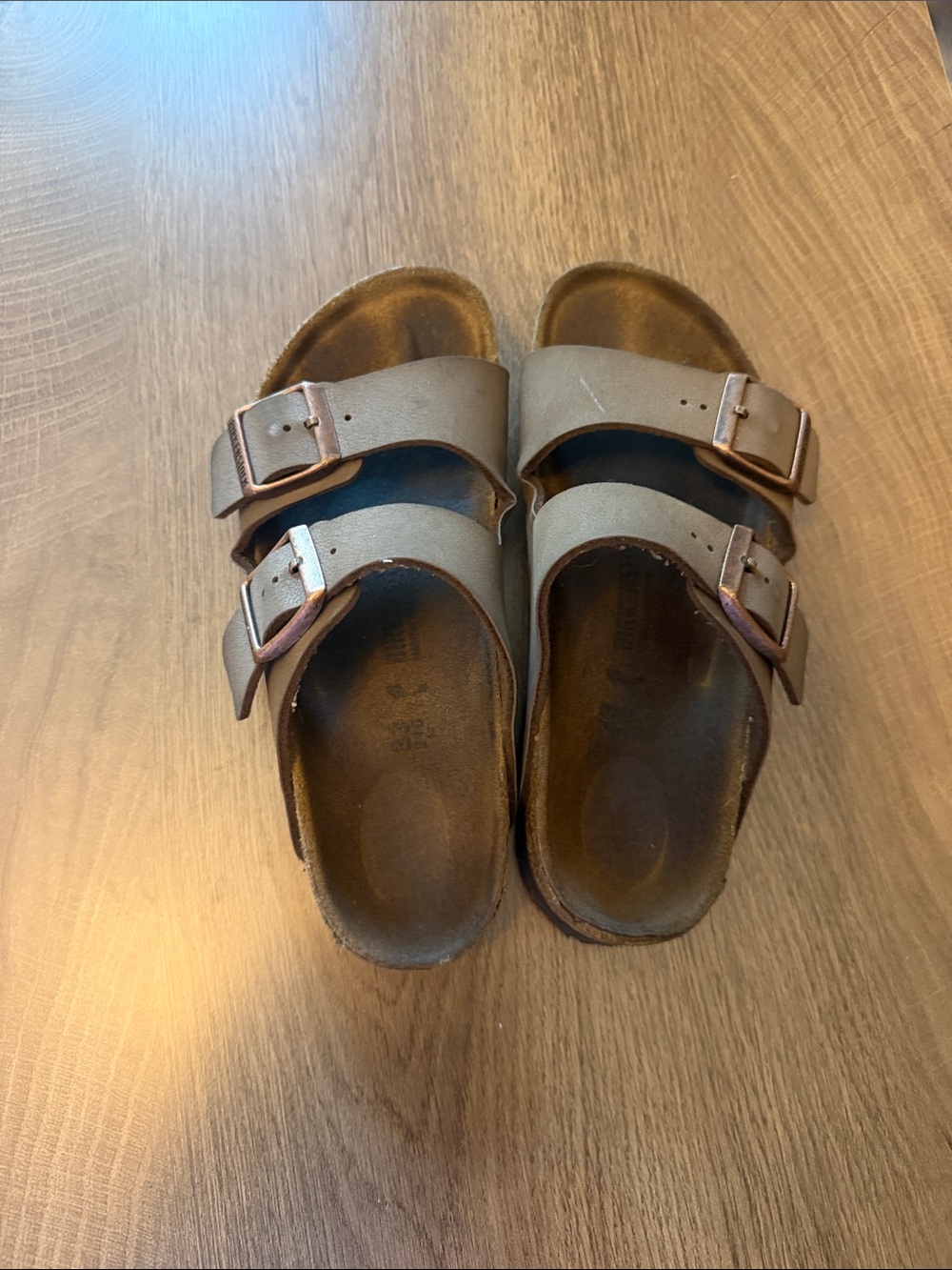 Kids Birkenstock Arizona double strap sandals